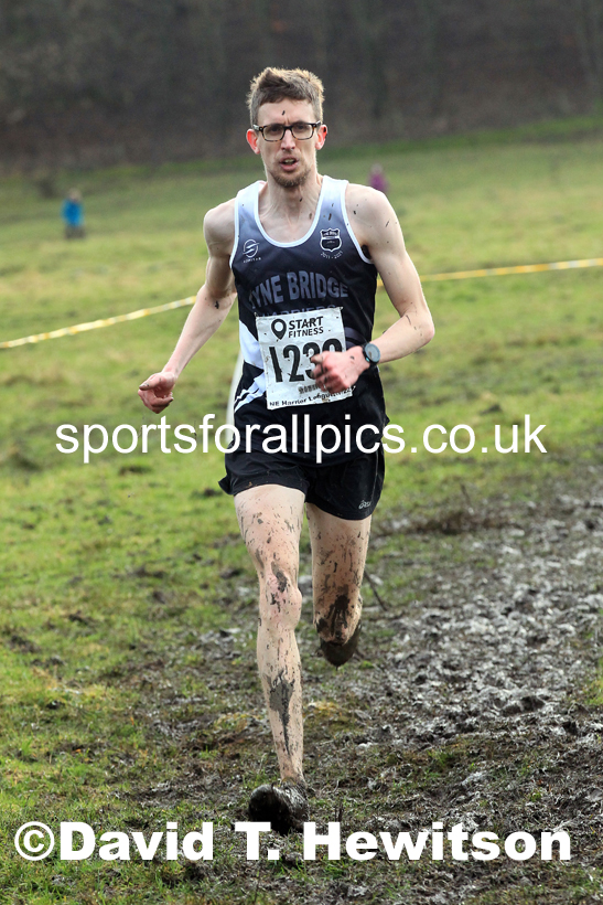 Senior mens 2022 North Eastern Harrier League, Thornley Farm, Peterlee, County Durham. Photo: David T. Hewitson/Sports for All Pics